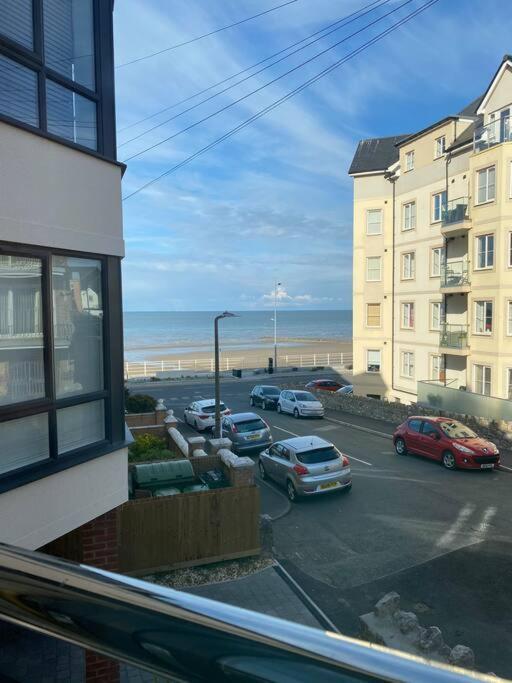 Luxury Modern 1Bed Sea View Apartment Rhôs-on-Sea Exterior foto